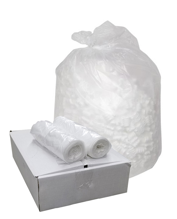 Commercial trash bags 10 gallon 24x24 1.0 mil case of 250