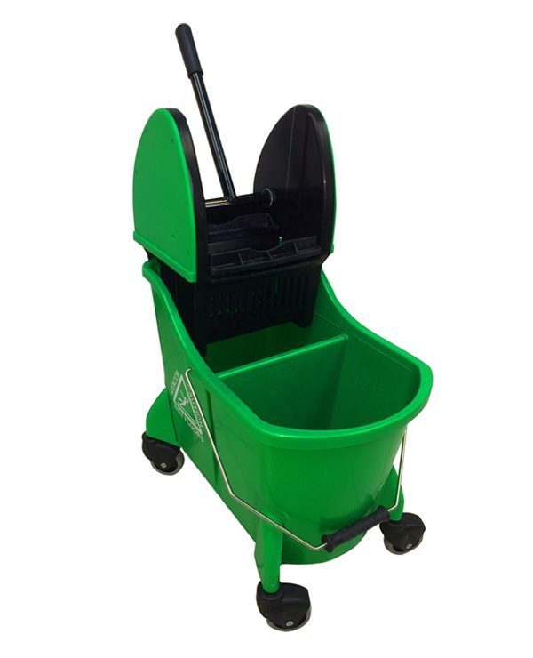 Dual compartment mop bucket with wringer - Moonlight Products Co.