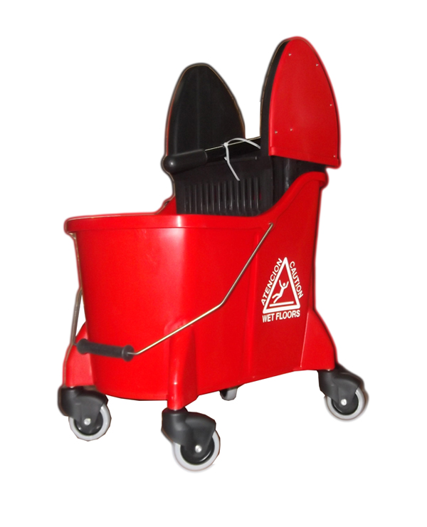 Impact White Mop Bucket & Wringer Combo - Power Townsend Company