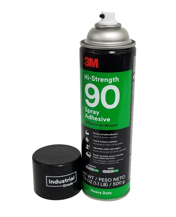 3M Adhesive - Multi-Purpose - Clear - Aerosol / 90 *HI-STRENGTH