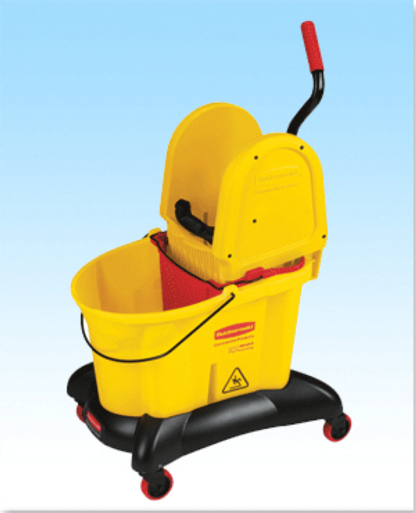 35 QT Dual Mop Bucket w/wringer