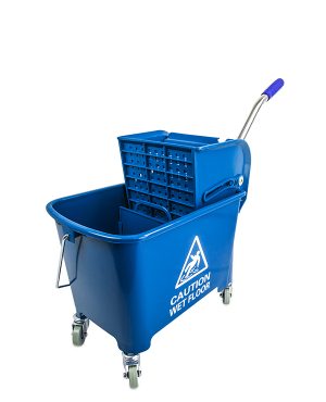 35 QT Dual Mop Bucket w/wringer