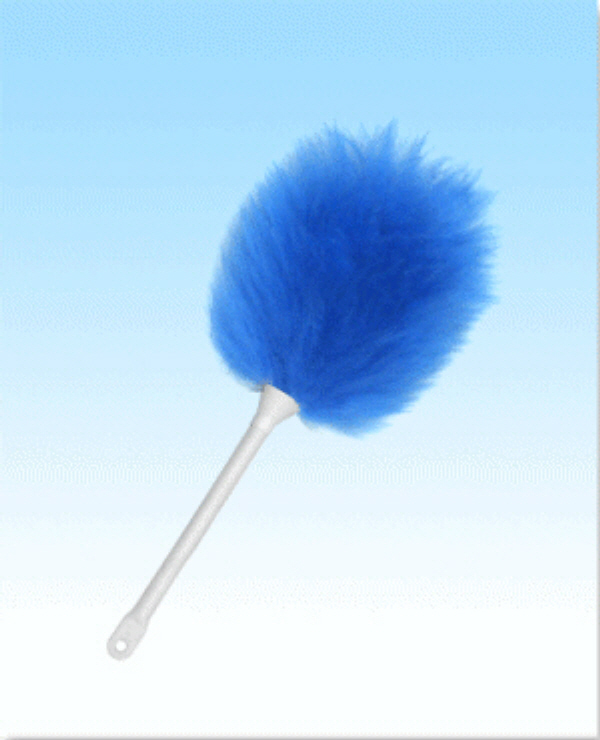 Mini Lambswool Duster - Blue