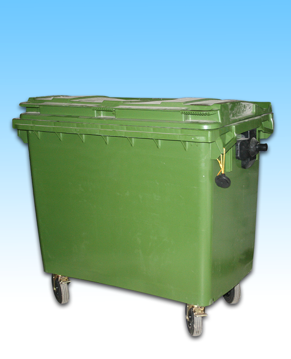 Outdoor Trash Cart 175 Gal. (24 cubic feet = 0.9 cubic yard)