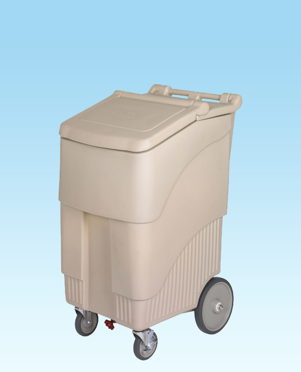 Continental ConServ Mobile Ice Bin, 200 lb Capacity