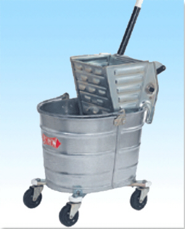 Impact White Mop Bucket & Wringer Combo - Power Townsend Company